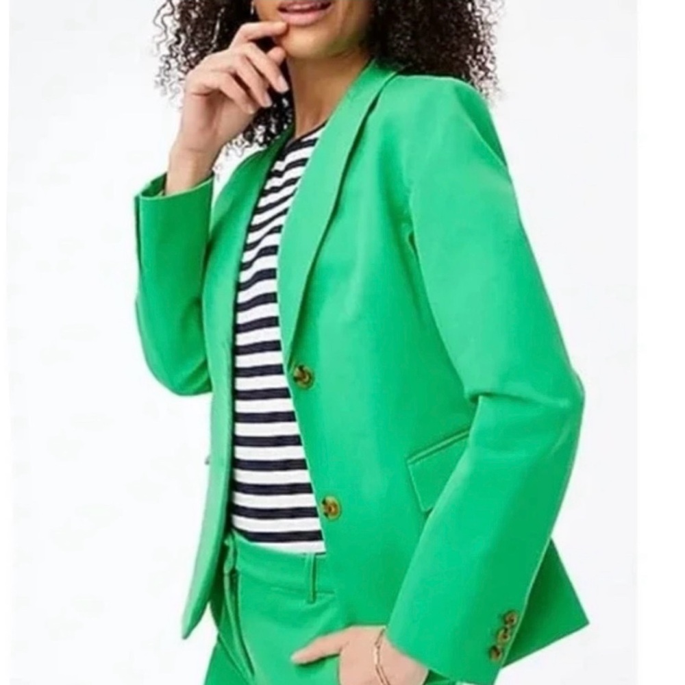NWT J Crew Factory Blazer in Modern Clover Green Size 4